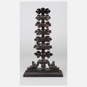 Tischkalender Eisenguss