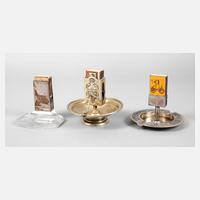 Drei Streichholzhalter111