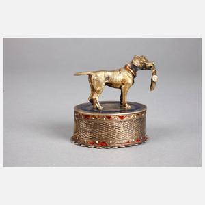 Figürliches Pillendöschen