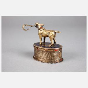 Figürliches Pillendöschen