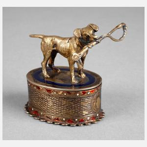 Figürliches Pillendöschen