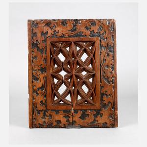 Gotische Schnitzerei