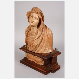 Paar barocke Schnitzereien