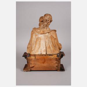 Paar barocke Schnitzereien