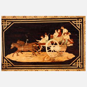 Intarsierte Dokumentenmappe