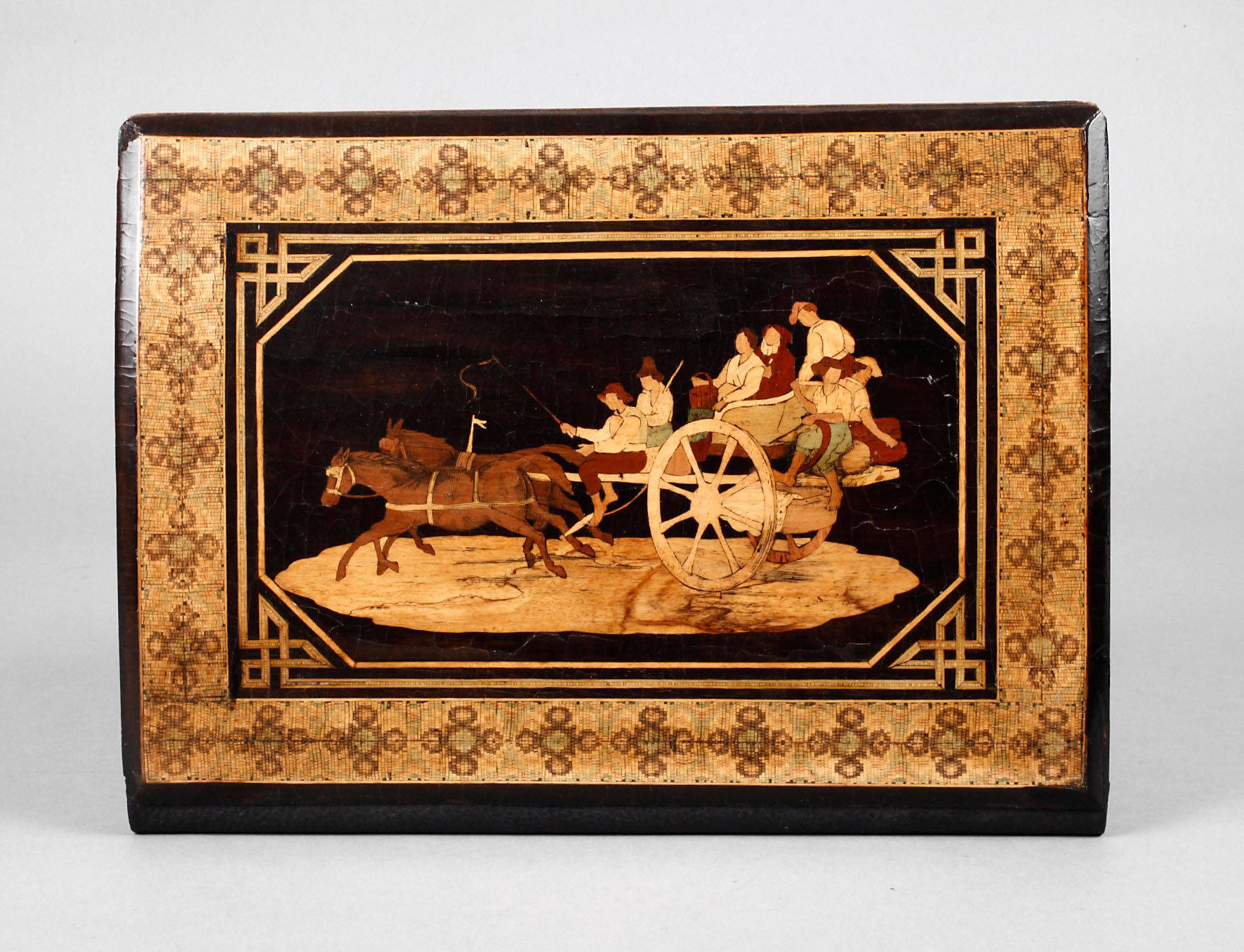 Intarsierte Dokumentenmappe