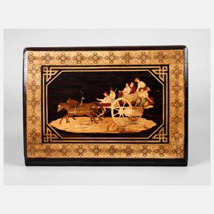 Intarsierte Dokumentenmappe