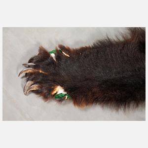 Fell eines Braunbären