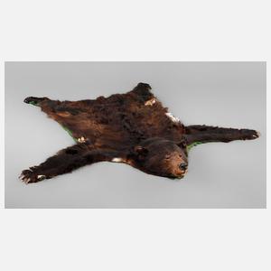 Fell eines Braunbären