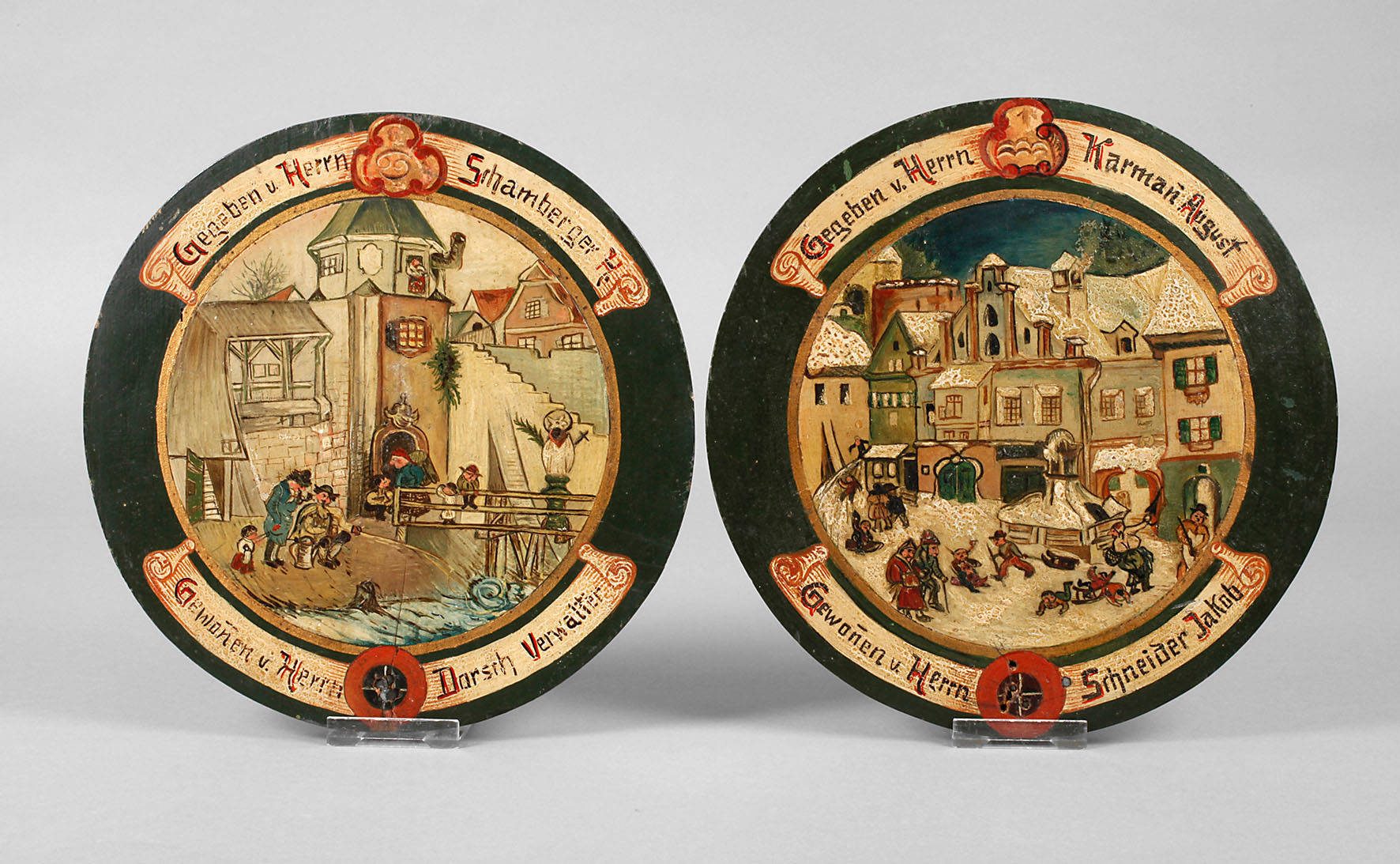 Paar Schützenscheiben