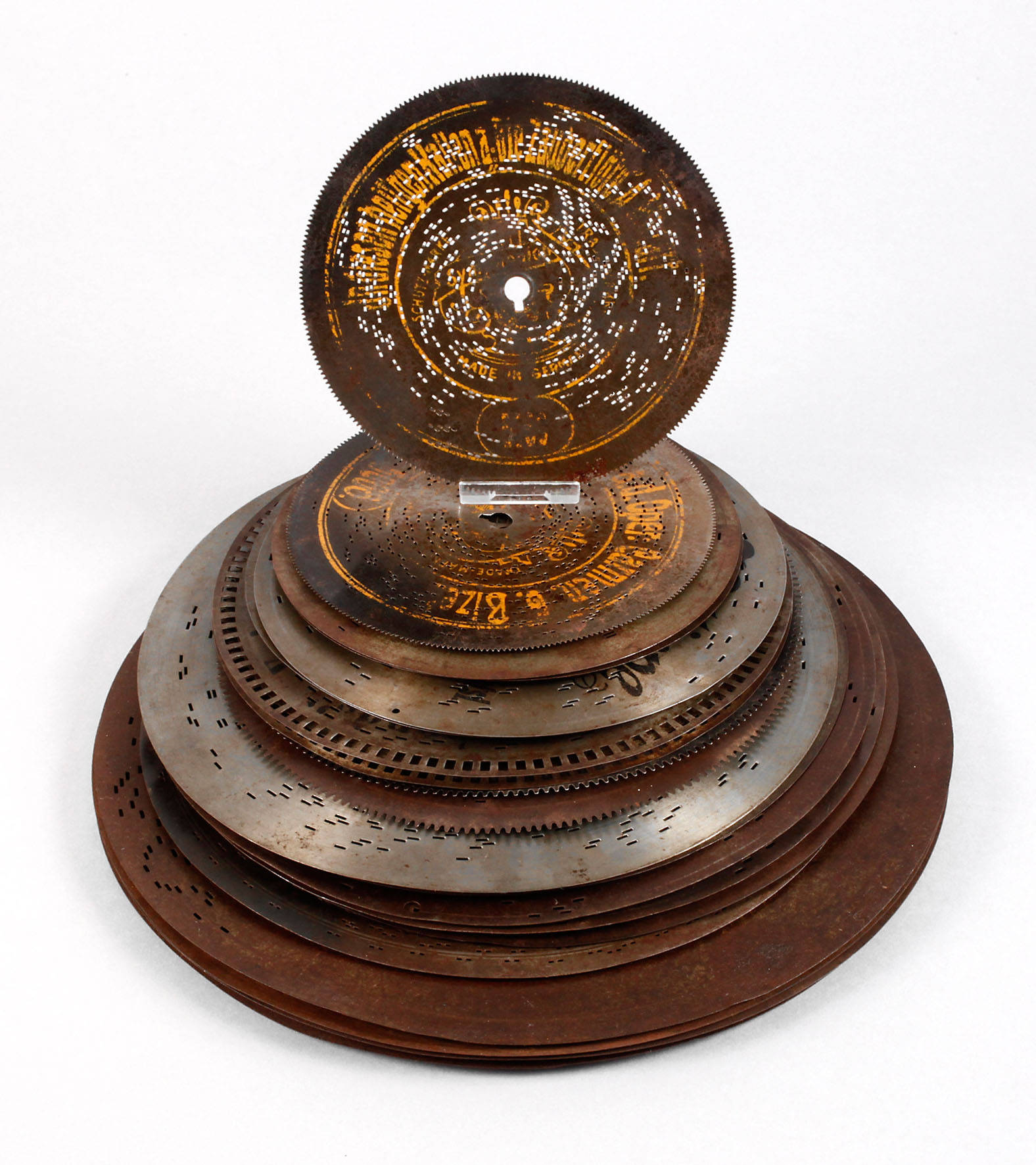 Konvolut Blechplatten