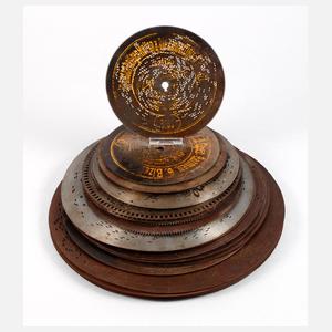 Konvolut Blechplatten