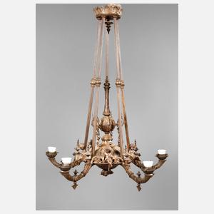 Prachtvoller Deckenlüster Gründerzeit