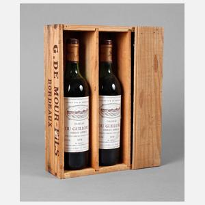 Drei Flaschen Rotwein