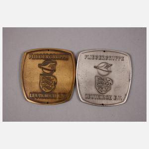 Konvolut Plaketten Flugsport