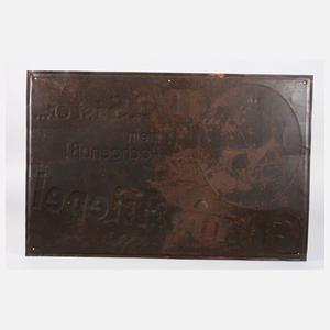 Werbeschild Grimm & Triepel