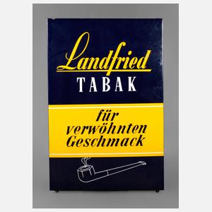 Emailschild Landfried-Tabak