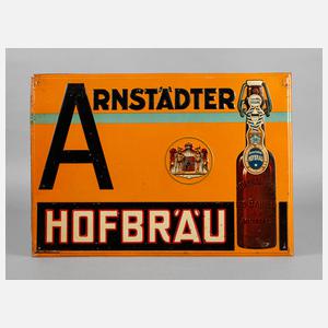 Werbeschild Arnstädter Hofbräu