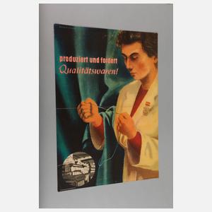 Drei Propagandaplakate