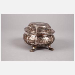 Russland barocke Silberdose