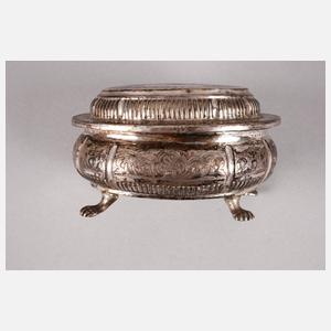 Russland barocke Silberdose