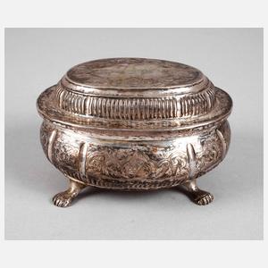 Russland barocke Silberdose