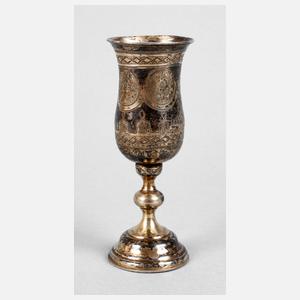 Silber Fußbecher Russland