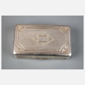 Pillendose Silber Russland