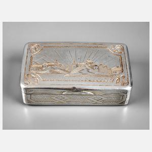 Pillendose Silber Russland