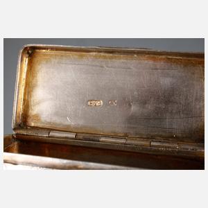 Pillendose Silber Russland