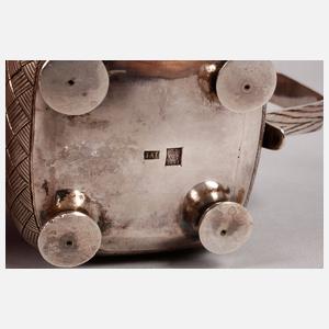 Russland Teeglashalter und Löffel