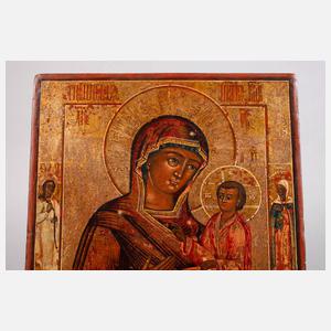 Ikone Gottesmutter von Tichwin