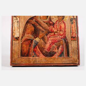 Ikone Gottesmutter von Tichwin