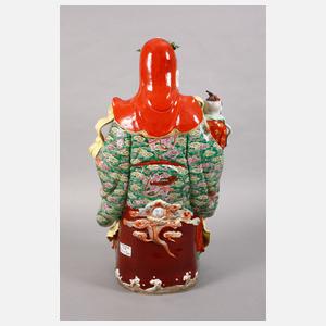 Große Porzellanfiguren Sanxing