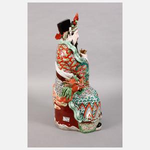 Große Porzellanfiguren Sanxing