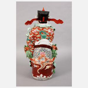 Große Porzellanfiguren Sanxing