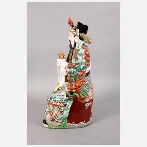 Große Porzellanfiguren Sanxing