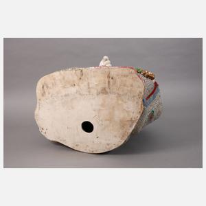 Große Porzellanfigur Budai
