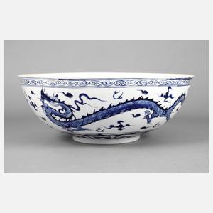 Große Porzellanschüssel