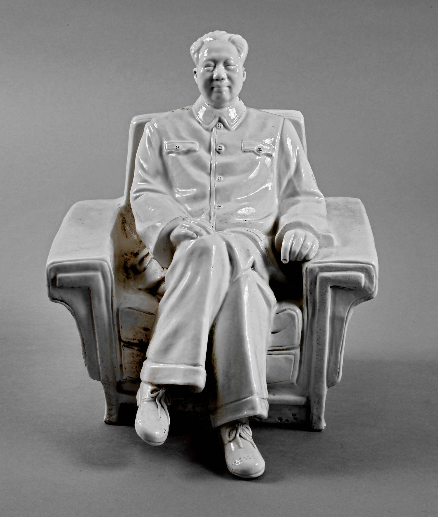 Porzellanplastik Mao