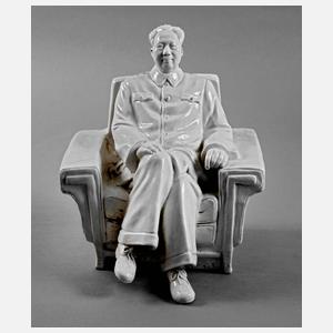 Porzellanplastik Mao