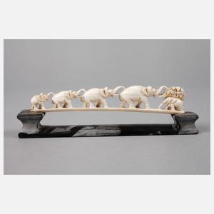 Elfenbeinschnitzerei