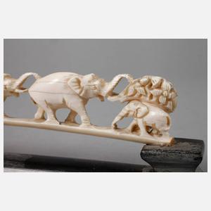 Elfenbeinschnitzerei
