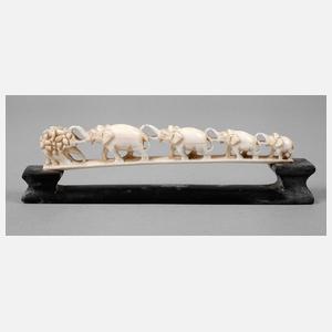 Elfenbeinschnitzerei