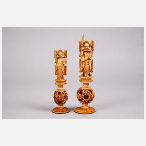 Schachspiel Elfenbein