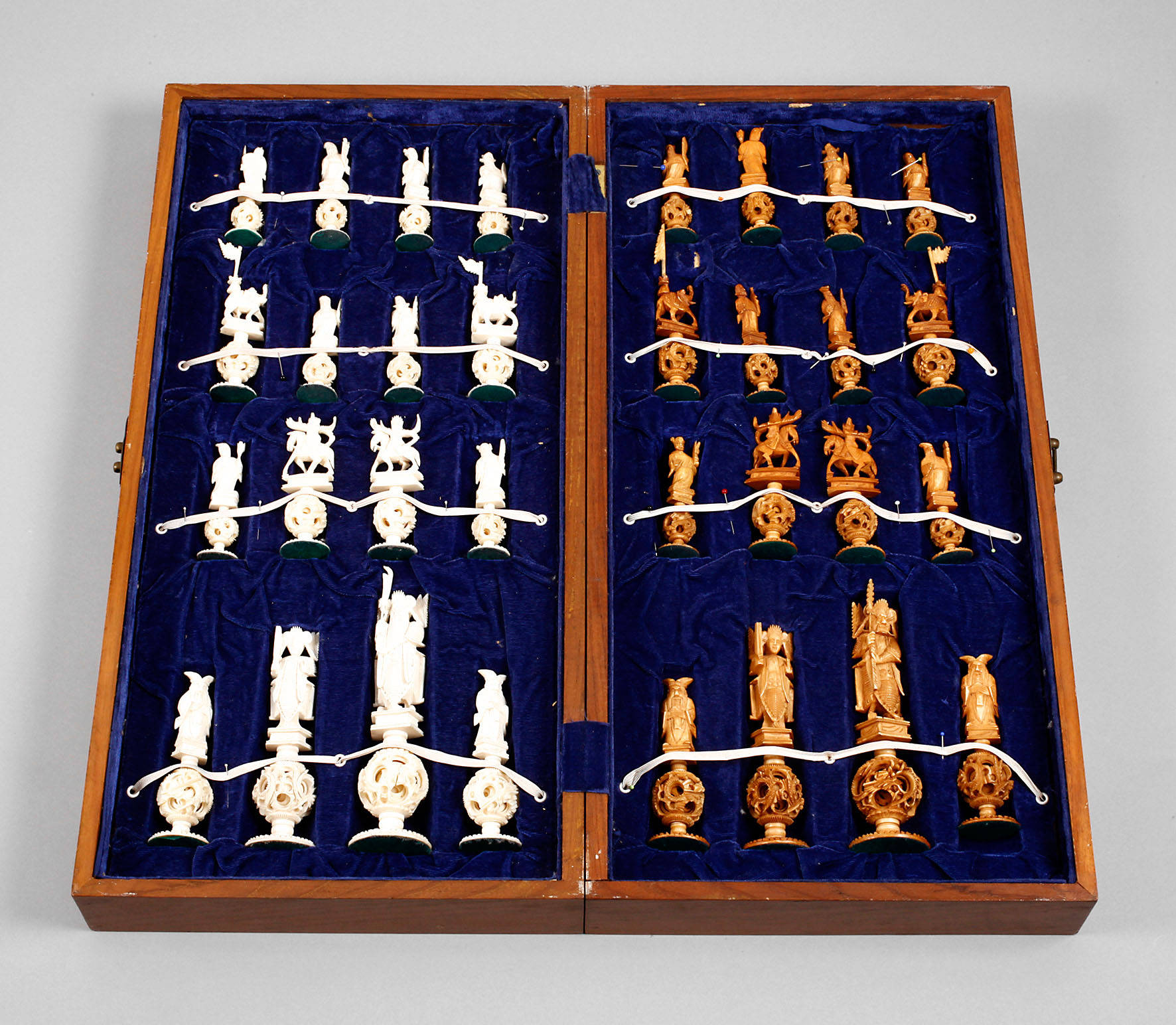 Schachspiel Elfenbein