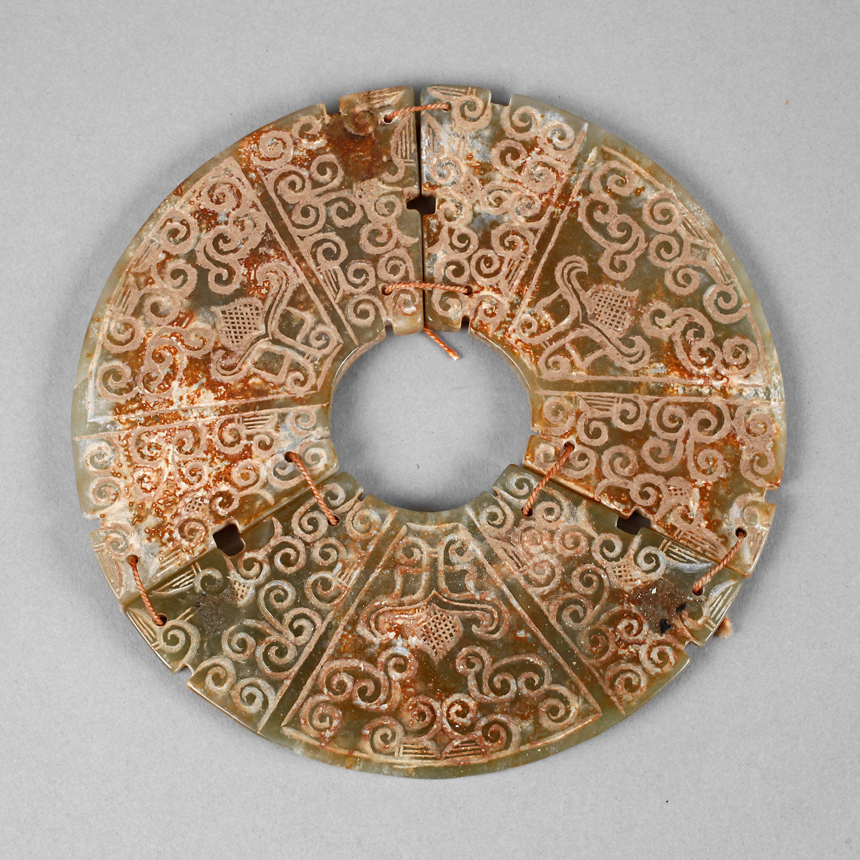 Dreigeteilte Bi-Scheibe