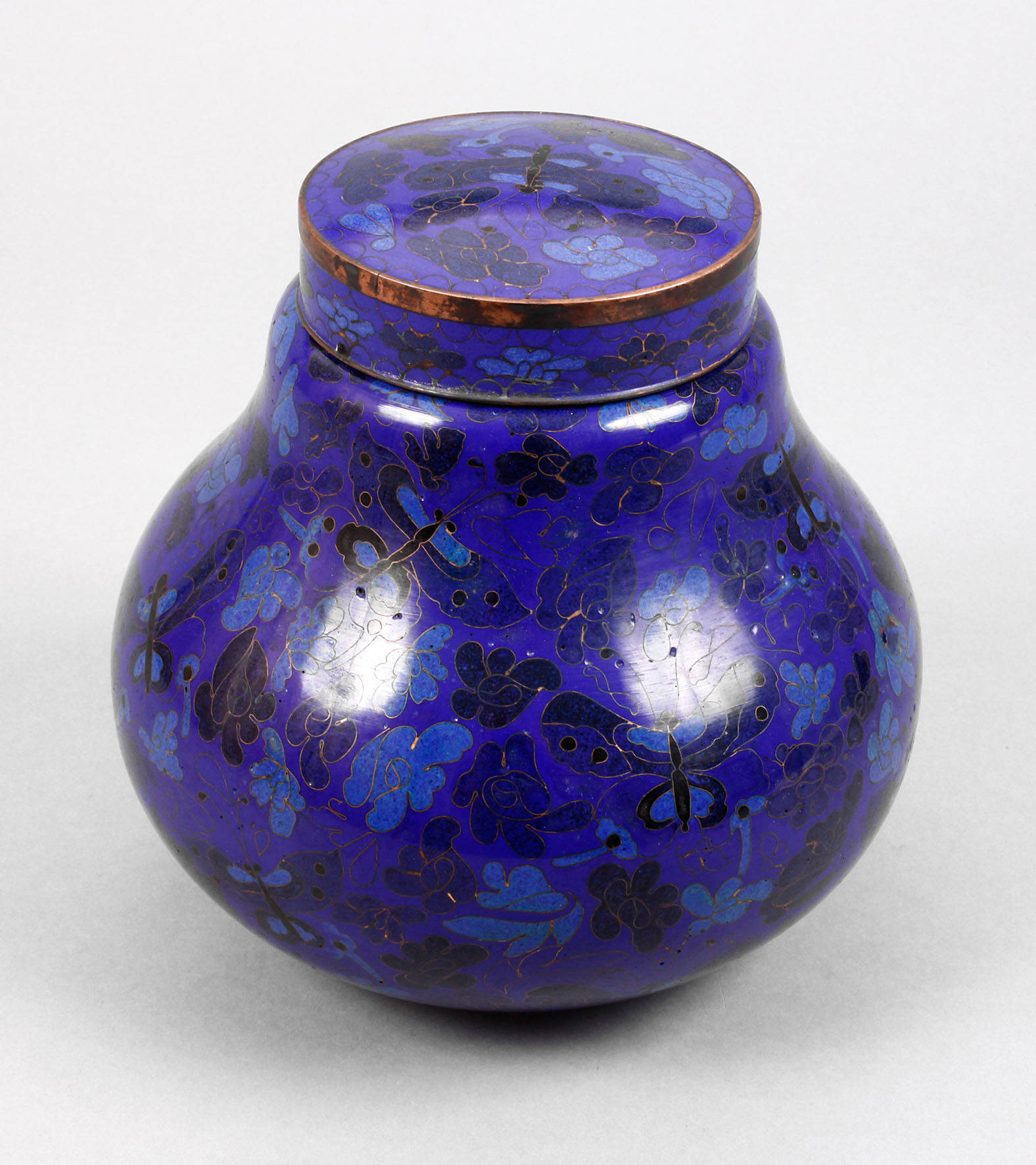 Deckeldose Cloisonné