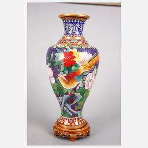 Paar Salonvasen Cloisonné