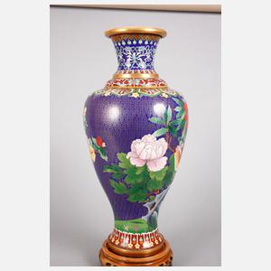 Paar Salonvasen Cloisonné